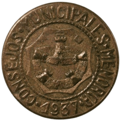 2-5 pesetas 1937