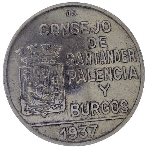 1 peseta 1937