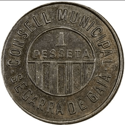 segarra de gaia 1 peseta 1937