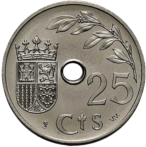 españa 25 céntimos 1937
