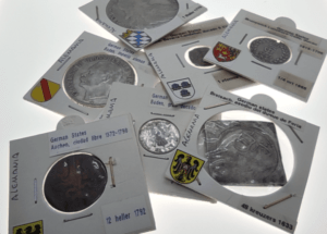 Banderas y escudos para tu colección de monedas