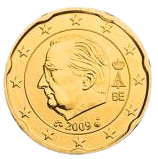 Bélgica_20_euro_cent_tercera_serie_2009