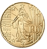 Francia_20_euro_cent_primera_serie_1999-2021