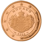 Mónaco_5_euro_cent_segunda_serie_2006