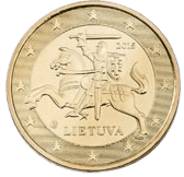 Lituania_50_euro_cent_primera_serie_2015